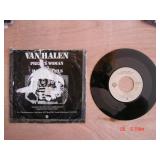 Van Halen Pretty Woman/Happy Trails 45 Record