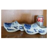Holland Delft Blue Ceramic Shoes