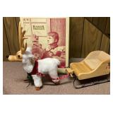 Roger Raikes ï¿½Snowflake and His Sleigh' w/ Box