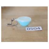 Vintage Tupperware Key Chain