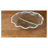 Anchor Hocking Moonstone Opalescent Hobnail