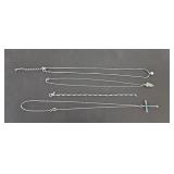Sterling Necklaces Bracelet 12.8g