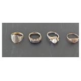Unmarked Non Magnetic Rings Masonic Ring Marked