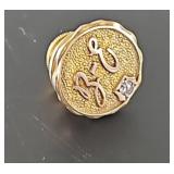 10k Gold Tie Tack 1.4g
