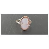 10k Gold Cameo Ring