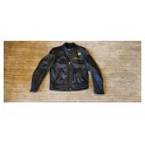 Harley Davidson Men's Leather Jacket Coat Size M