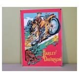 Harley Davidson ANDE ROONEY PORCELAIN SIGN 16' X