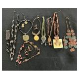 Costume Jewelry Necklace and Earring Lot Premiere