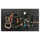 Costume Jewelry Necklace Lot