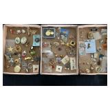 Costume Jewelry Pin and Pendant Lot Delco Remy