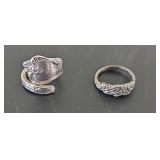 Reed & Barton Sterling 925 Rings 9.8g