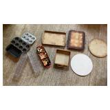 Pampered Chef Stoneware Pizza and Casserole Metal