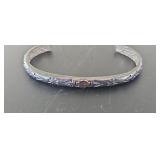 Sterling Harley Davidson Cuff Bracelet 17.8g