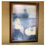 Cafe Framed Print 33 x 44