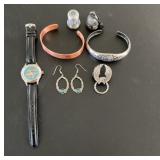 Harley Davidson Motorcycle Bells Watch Earrings