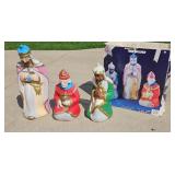 Three Wisemen Empire Blow Molds