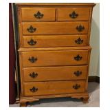 7-Drawer Chest-of-Drawers w/ Mat & Glass TopW36