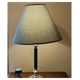 Metal Table Lamp w/ShadeDia18 H28
