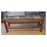 Oak & Pine  Entry Hall BenchW33 H 14 D10