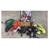 Extension Cord Lot + 1 Tie Down