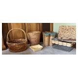 Basket Lot Picnic Grill