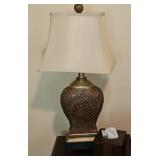 Composite Table Lamp w/Shade & Tissue Cover  W14