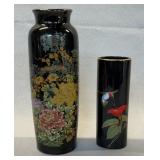 OTAGIRI Japan Porcelain Bud Vase Black