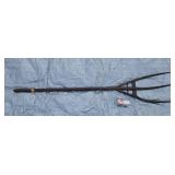 Primitive Wood 3 Tine Hay Fork