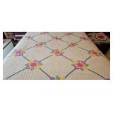 Vintage Hone Needlecraft Creations Applique Quilt