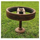 28" Wood Split Pulley Flat Belt Grain Mill Pulley