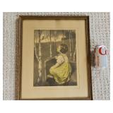 John Dresher Co. N Y Spring Song Framed Print