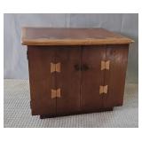 Lane Acclaim End Table 2 Door Storage Inlay MCM