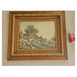 Victorian Framed Cottage Print 31w x 27h