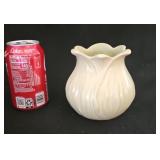 Vintage Red Wing Pottery Vase Light Green Tulip
