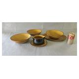 1968 Petalburst Metlox Vernon Ware Serving Dishes
