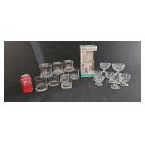 Ice Cream Sandwich Maker Glass Tumblers Sundae