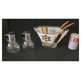 MCM Anchor Hocking Salad Bowl Pyrex Silex Single