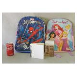 Marvel/Disney Backpacks & Christmas Tag Stamp
