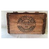 1920s-30s Antique Vintage Wagner Wood Beer Crate
