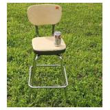 Ames Maid Kitchen Metal Swivel Stool Chair Retro