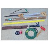 Wood Saws Levels Lufkin Measure Metal Flat Ruler