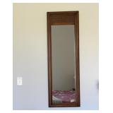 White Fine Furniture Mirror 17W 52H