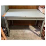 Steel Work Desk/Table W46 H29 D30