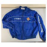 70s 80s Vintage GM AC Delco Windbreaker Jacket Sm