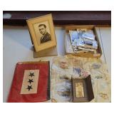 WW2 Photos Barracks and Window Flag Lot
