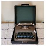 Vintage Sterling Smith-Corona Typewriter with