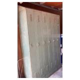 Steel Locker Unit (6 Doors)W54 H86 D20