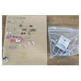 Earring Lot Cat Scotty Dogs Charm Bracelet Harley