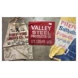 Cloth Advertising Items Lot (3)