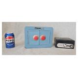 Metal Bank Cash Box